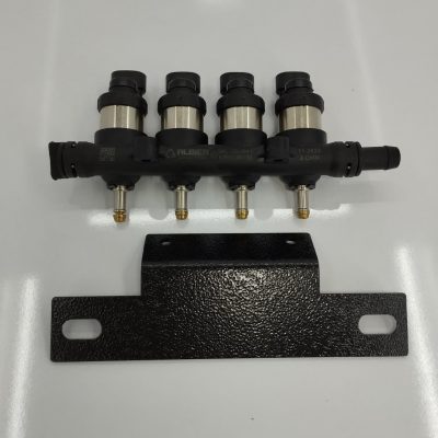 ریل سوخت گاز سی ان جی آلبین با براکت