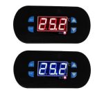 نمایشگر دما آمپر آب دیجیتال آلارم دار (ترموستات) 12 و 24 ولت خودروهای سبک و سنگین مدل B1217